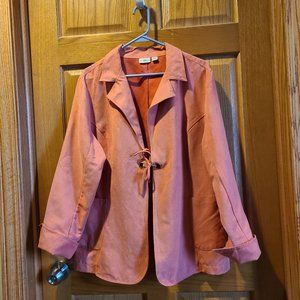 CATO women's simulated suede jacket